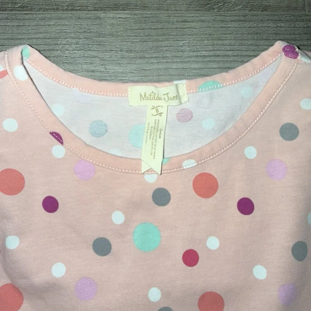 Matilda Jane Collette Maggie Dress And Pants Friends Forever Girls Size 8 - Picture 4 of 7